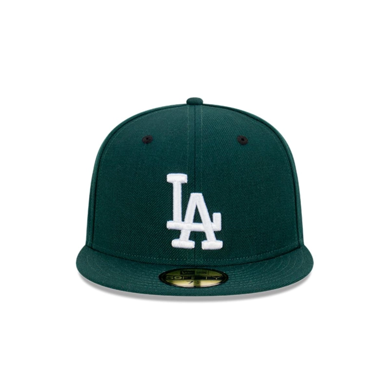 GORRA 59FIFTY LOS ANGELES DODGERS WORLD SERIES VERDE - 2