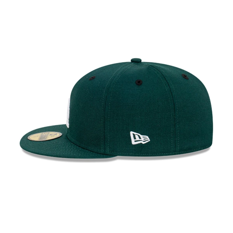 GORRA 59FIFTY LOS ANGELES DODGERS WORLD SERIES VERDE - 4