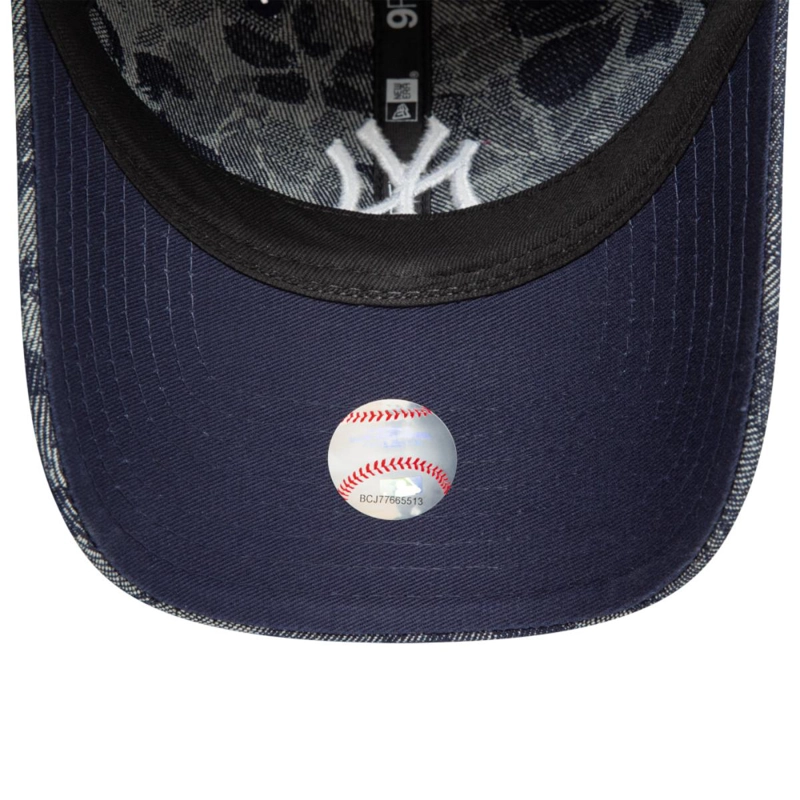 GORRA 9TWENTY NEW YORK YANKEES MLB FLORAL DENIM BLUE WOMAN - 5