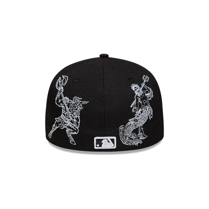 GORRA 59FIFTY NEW YORK YANKEES MLB MYTHICAL BLACK - 5