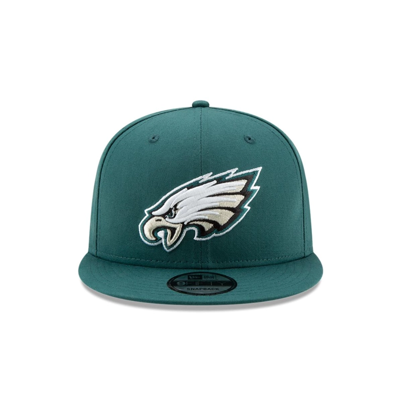 GORRA 9FIFTY PHILADELPHIA EAGLES NFL  CLASICOS DARK GREEN - 3