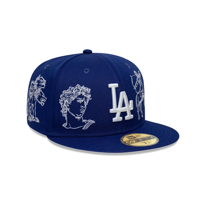 GORRA 59FIFTY LOS ANGELES DODGERS MLB MYTHICAL AZUL - 2