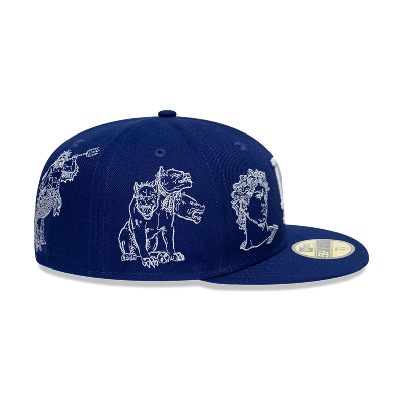 GORRA 59FIFTY LOS ANGELES DODGERS MLB MYTHICAL AZUL - 5