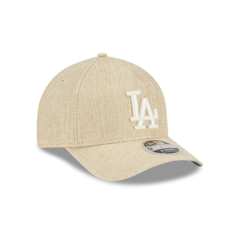 GORRA 9FORTY LOS ANGELES DODGERS COTTON WEAVE BEIGE - 2