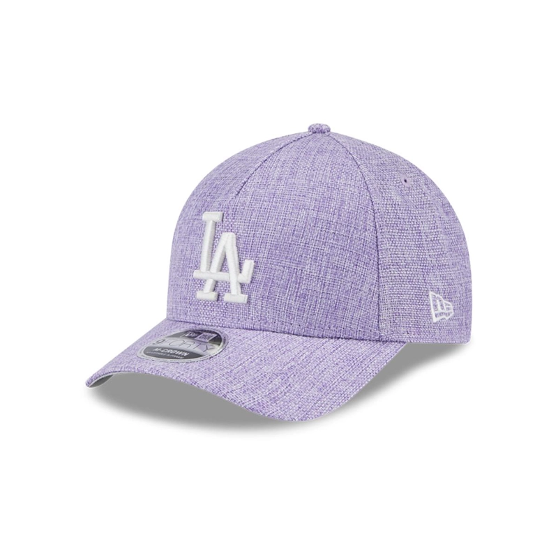 GORRA 9FORTY LOS ANGELES DODGERS COTTON WEAVE PURPLE - 1