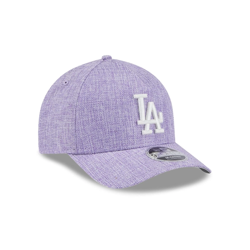 GORRA 9FORTY LOS ANGELES DODGERS COTTON WEAVE PURPLE - 2
