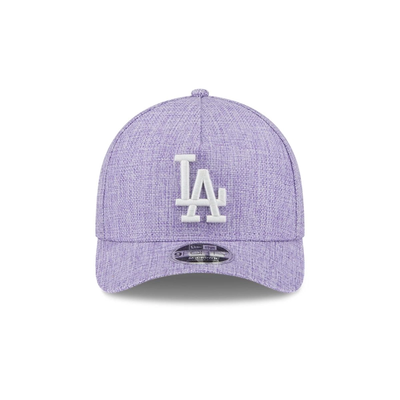 GORRA 9FORTY LOS ANGELES DODGERS COTTON WEAVE PURPLE - 3