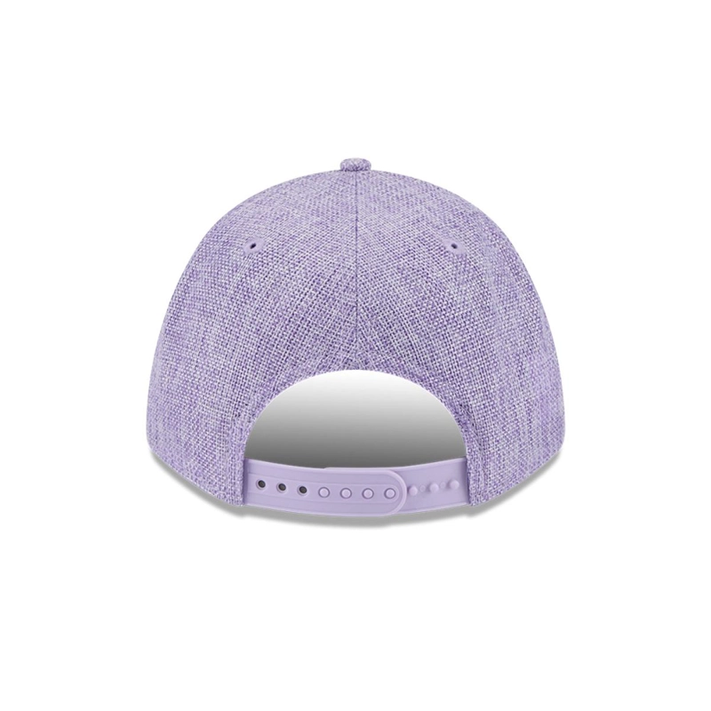 GORRA 9FORTY LOS ANGELES DODGERS COTTON WEAVE PURPLE - 6