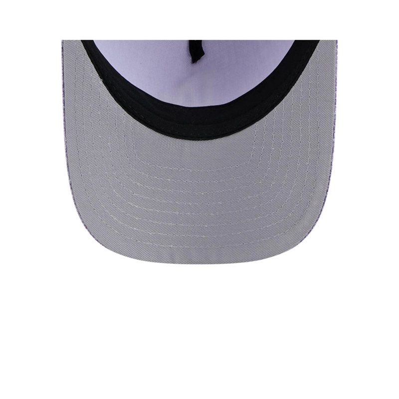 GORRA 9FORTY LOS ANGELES DODGERS COTTON WEAVE PURPLE - 7