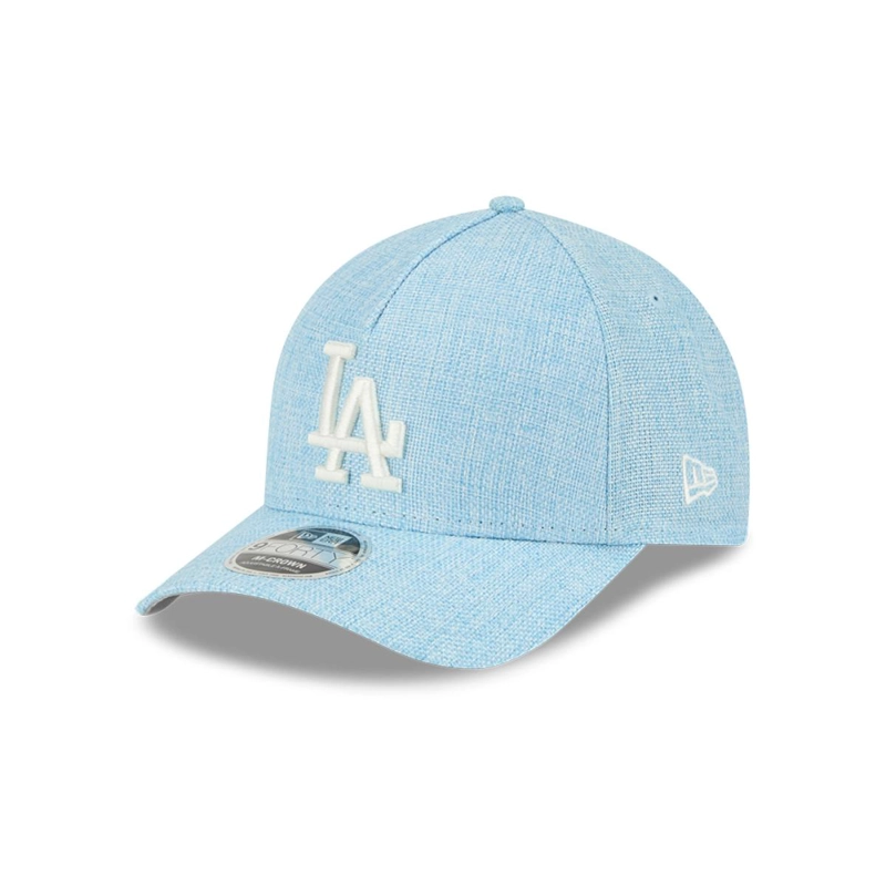 GORRA 9FORTY LOS ANGELES DODGERS COTTON WEAVE PASTEL BLUE - 1
