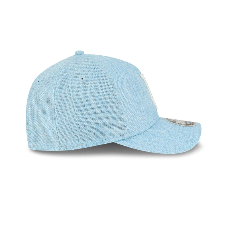 GORRA 9FORTY LOS ANGELES DODGERS COTTON WEAVE PASTEL BLUE - 4