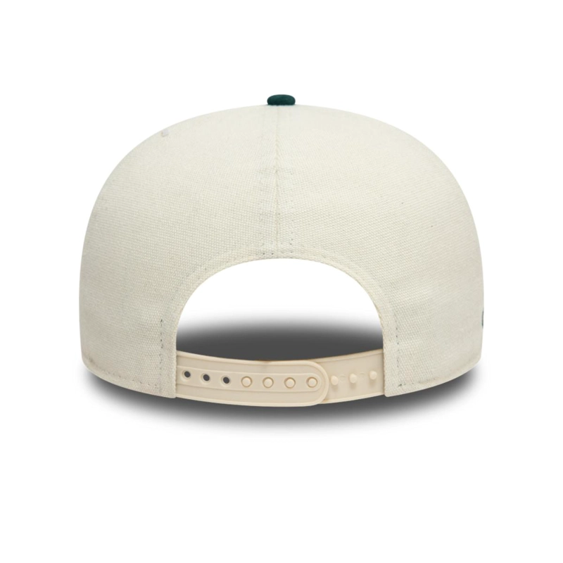 GOLFER OAKLAND ATHLETICS MLB SIDE SCRIPT LIGHT BEIGE - 5
