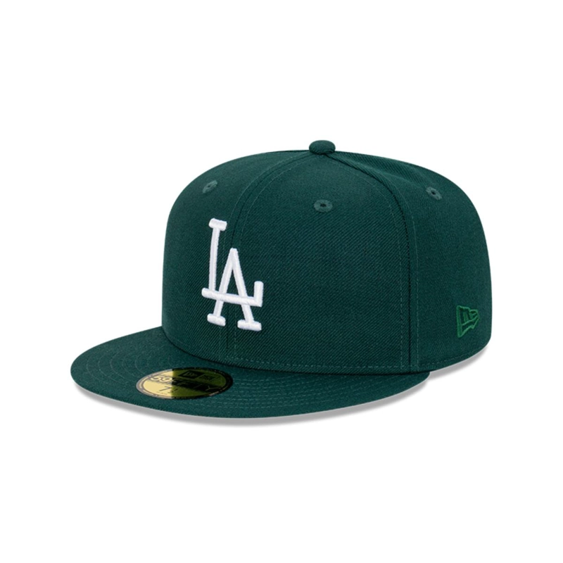 GORRA 59FIFTY LOS ANGELES DODGERS REGAL GREENS VERDE - 2