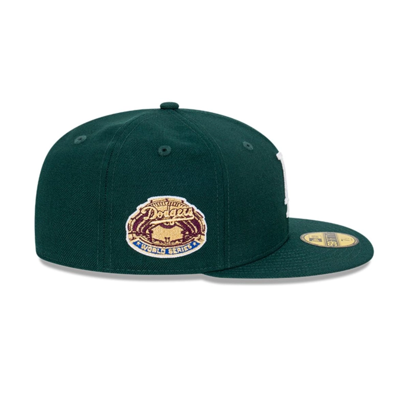 GORRA 59FIFTY LOS ANGELES DODGERS REGAL GREENS VERDE - 4