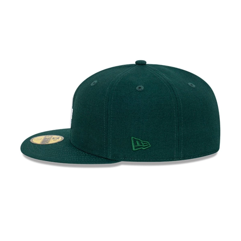 GORRA 59FIFTY LOS ANGELES DODGERS REGAL GREENS VERDE - 5