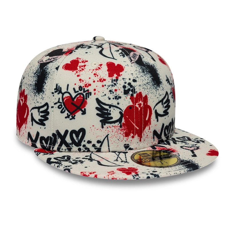 GORRA 59FIFTY VALENTINES BEIGE - 3