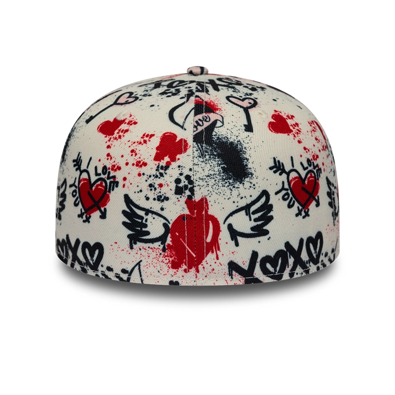 GORRA 59FIFTY VALENTINES BEIGE - 4