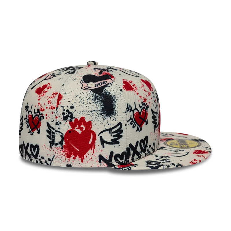 GORRA 59FIFTY VALENTINES BEIGE - 7