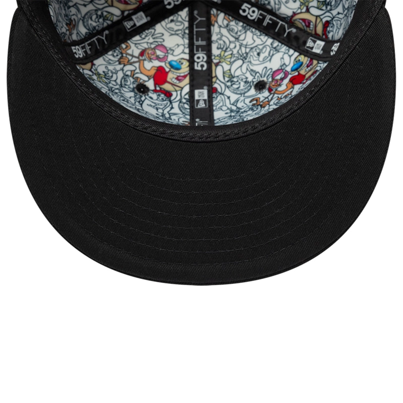 GORRA 59FIFTY REN AND STIMPY NEGRO - 7
