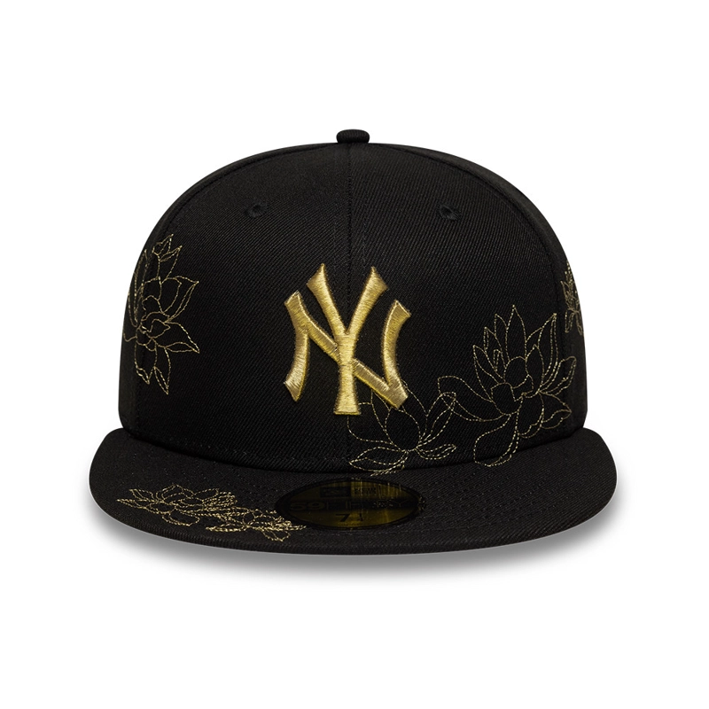 GORRA 59FIFTY MLB NEW YORK YANKEES CHINESE NEW YEAR NEGRO - 2