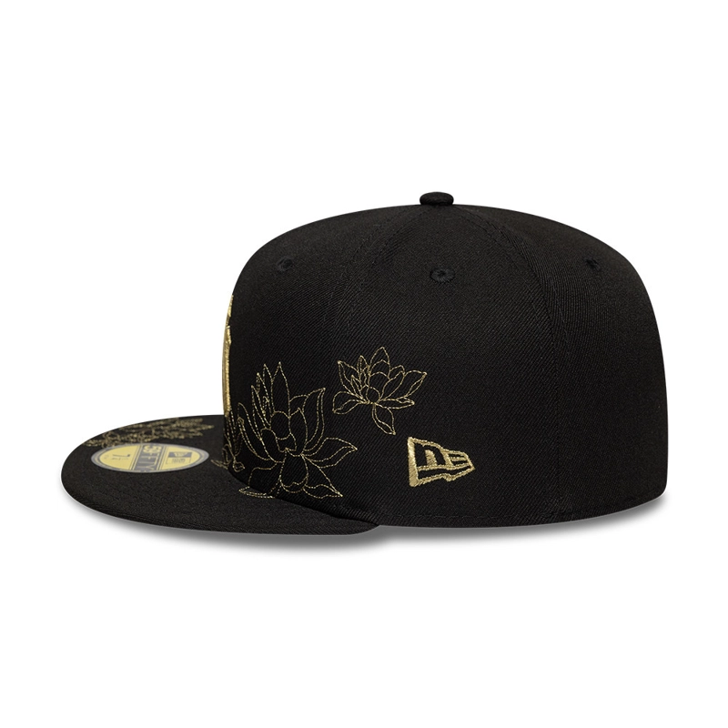 GORRA 59FIFTY MLB NEW YORK YANKEES CHINESE NEW YEAR NEGRO - 5