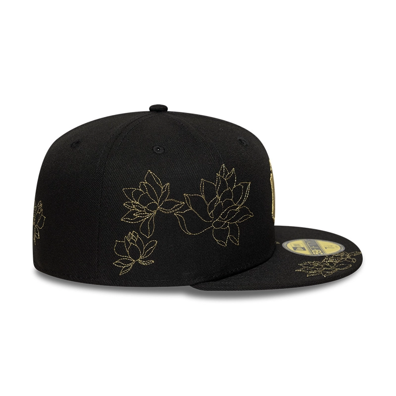 GORRA 59FIFTY MLB NEW YORK YANKEES CHINESE NEW YEAR NEGRO - 6