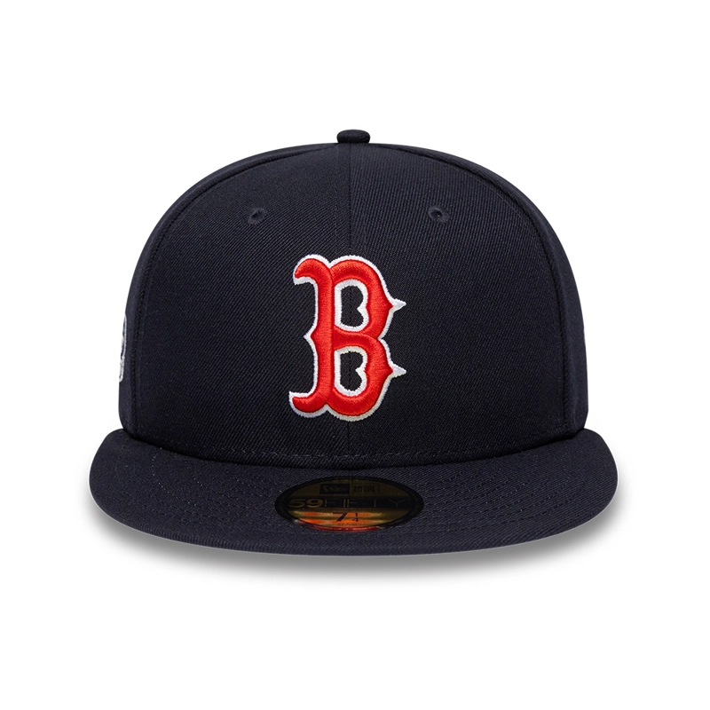 GORRA 59FIFTY MLB BOSTON RED SOX SIDE PATCH AZUL MARINO - 2