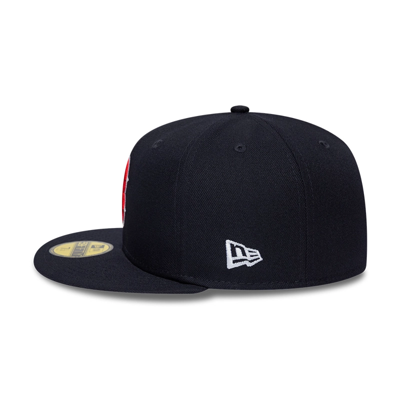 GORRA 59FIFTY MLB BOSTON RED SOX SIDE PATCH AZUL MARINO - 6