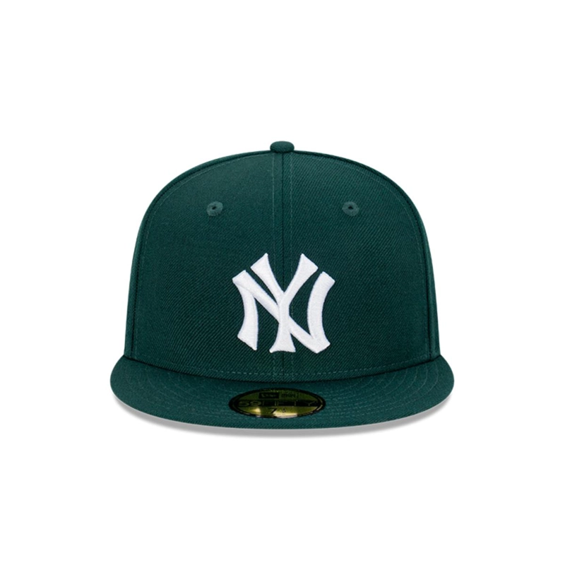 GORRA 59FIFTY NEW YORK YANKEES REGAL GREENS VERDE - 3