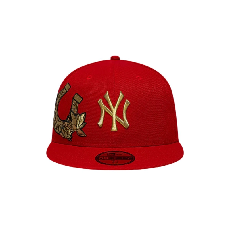 GORRA 59FIFTY MLB NEW YORK YANKEES CHINESE NEW YEAR ROJO - 2