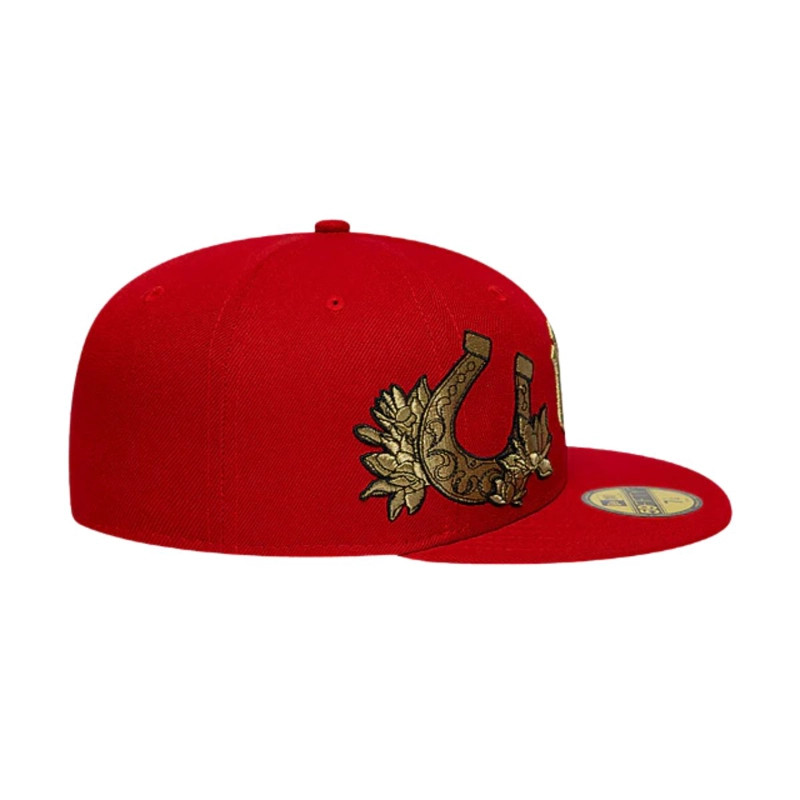 GORRA 59FIFTY MLB NEW YORK YANKEES CHINESE NEW YEAR ROJO - 5