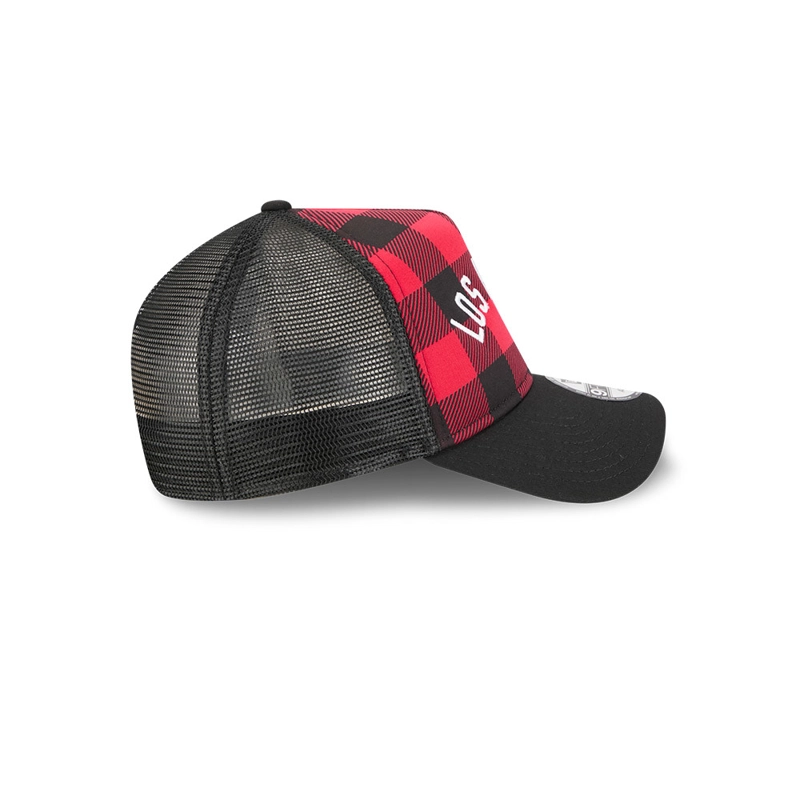 GORRA NEW ERA 9FORTY LOS ANGELES DODGERS NOVELTY CHECK NEGRO - 5
