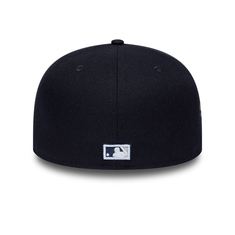 GORRA 59FIFTY MLB NEW YORK YANKEES SIDE PATCH AZUL MARINO - 4