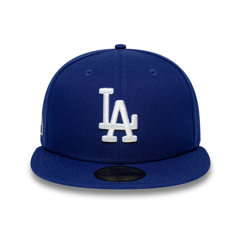 GORRA 59FIFTY MLB LOS ANGELES DODGERS SIDE PATCH AZUL MARINO - 2