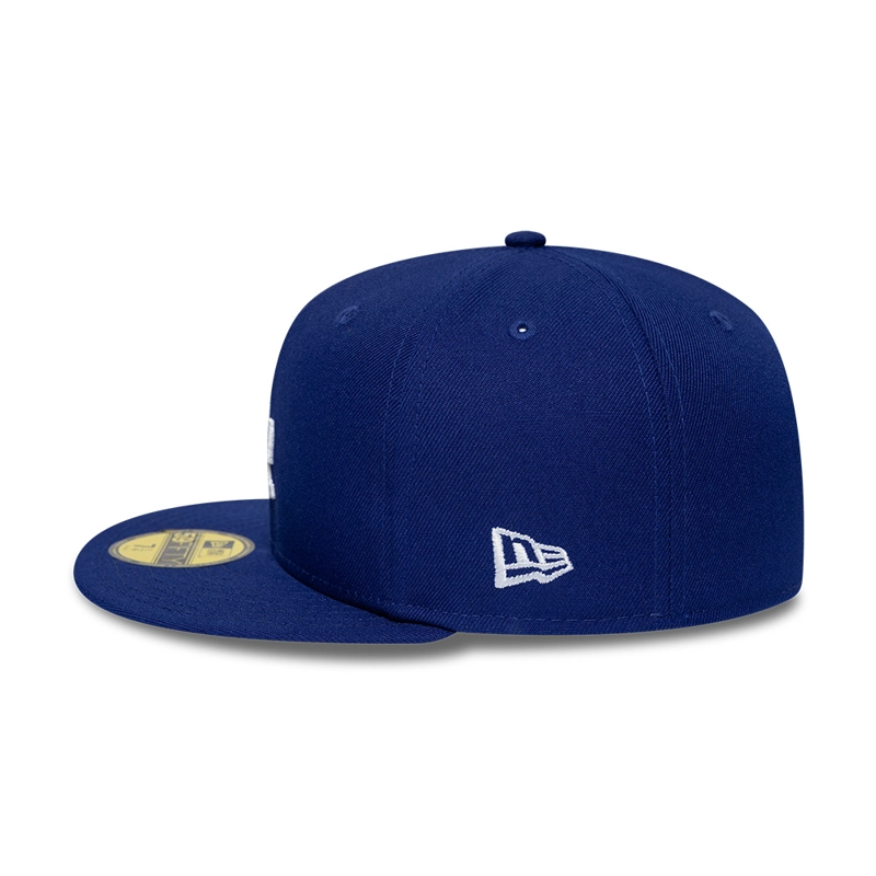 GORRA 59FIFTY MLB LOS ANGELES DODGERS SIDE PATCH AZUL MARINO - 6