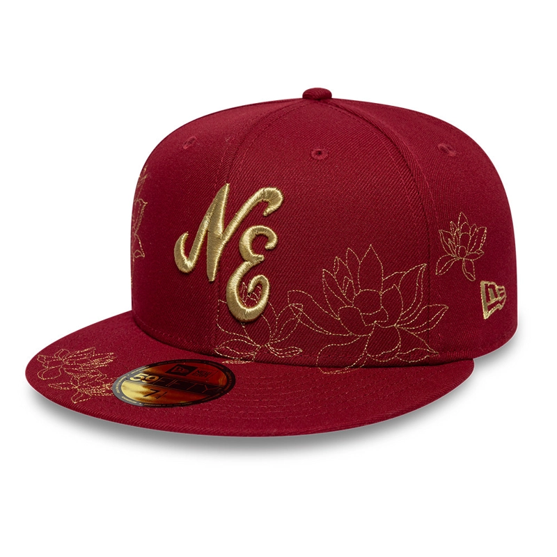 GORRA 59FIFTY CHINESE NEW YEAR ROJO - 3