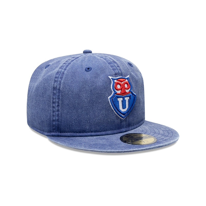 GORRA NEW ERA 59FIFTY UNIVERSIDAD DE CHILE FUTBOL AZUL - 1