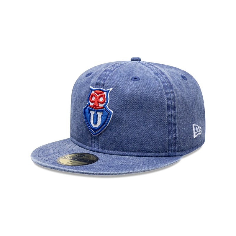 GORRA NEW ERA 59FIFTY UNIVERSIDAD DE CHILE FUTBOL AZUL - 3