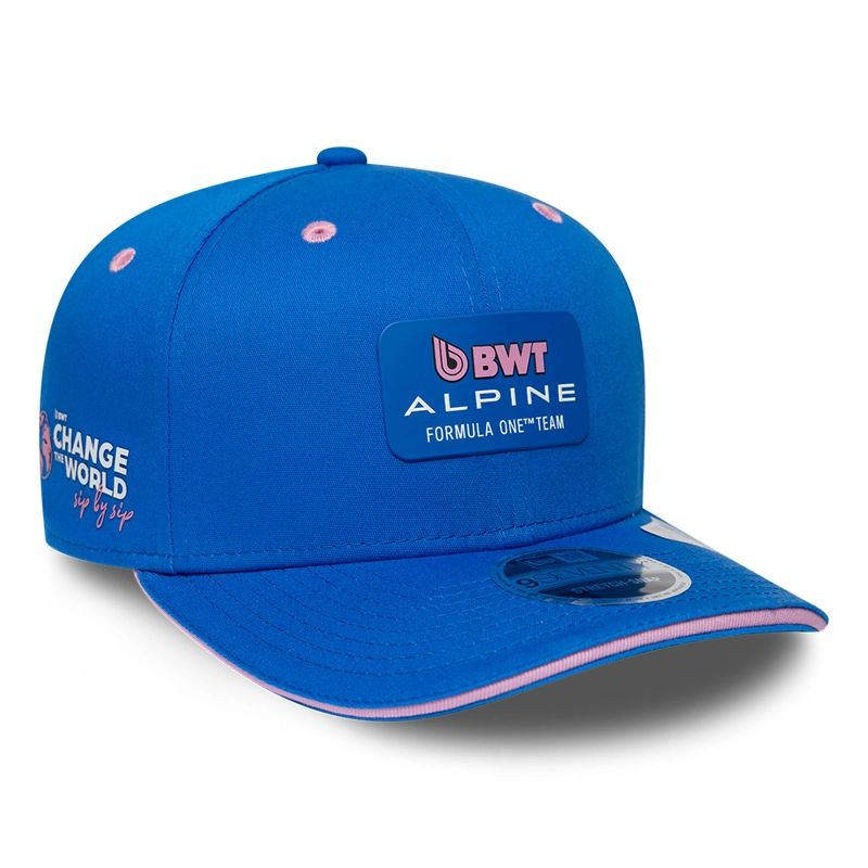 GORRA 9SEVENTY FORMULA 1 APLINE TEAM & DRIVER AZUL - 1