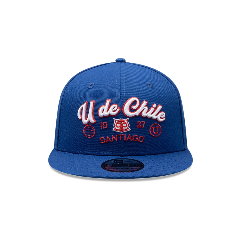 GORRA NEW ERA 9FIFTY UNIVERSIDAD DE CHILE FUTBOL AZUL - 2