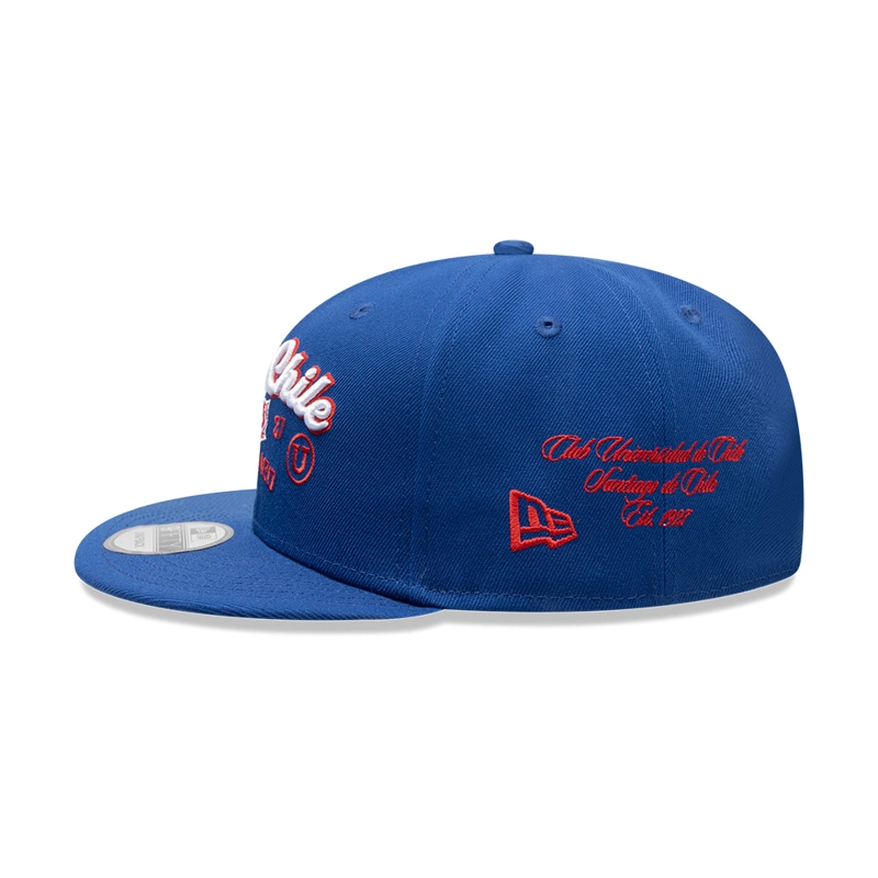 GORRA NEW ERA 9FIFTY UNIVERSIDAD DE CHILE FUTBOL AZUL - 4