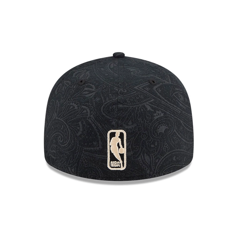 GORRA 59FIFTY NBA LOS ANGELES LAKERS BRUSHED COTTON NEGRO - 6