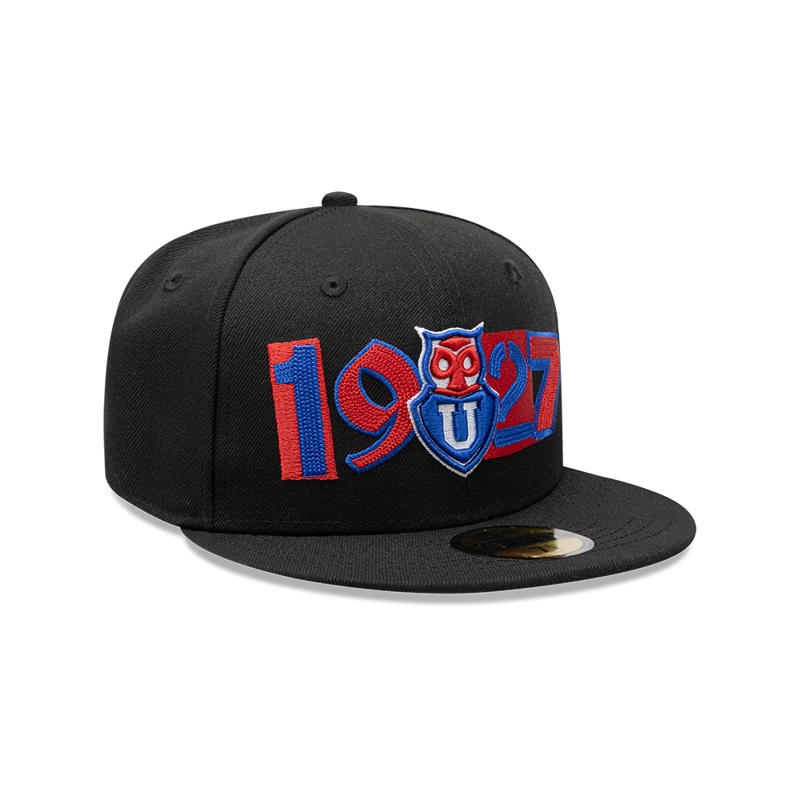 GORRA NEW ERA 59FIFTY UNIVERSIDAD DE CHILE FUTBOL NEGRO - 1