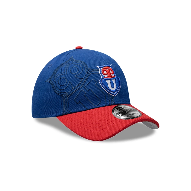 GORRA NEW ERA 9FORTY UNIVERSIDAD DE CHILE FUTBOL AZUL - 1
