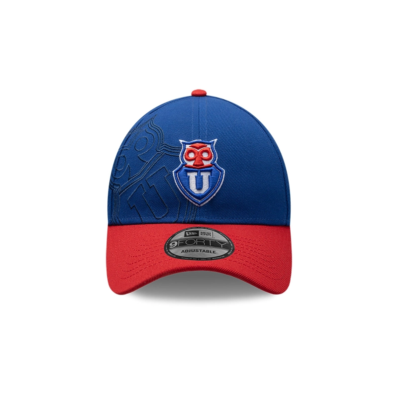 GORRA NEW ERA 9FORTY UNIVERSIDAD DE CHILE FUTBOL AZUL - 2