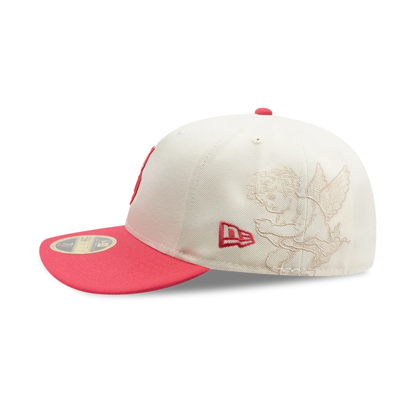 GORRA NEW ERA 59FIFTY UNIVERSIDAD DE CHILE FUTBOL BEIGE - 4