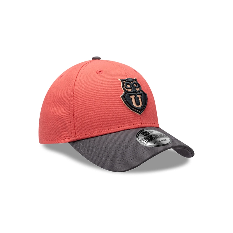 GORRA NEW ERA 9FORTY UNIVERSIDAD DE CHILE FUTBOL ROJO - 3
