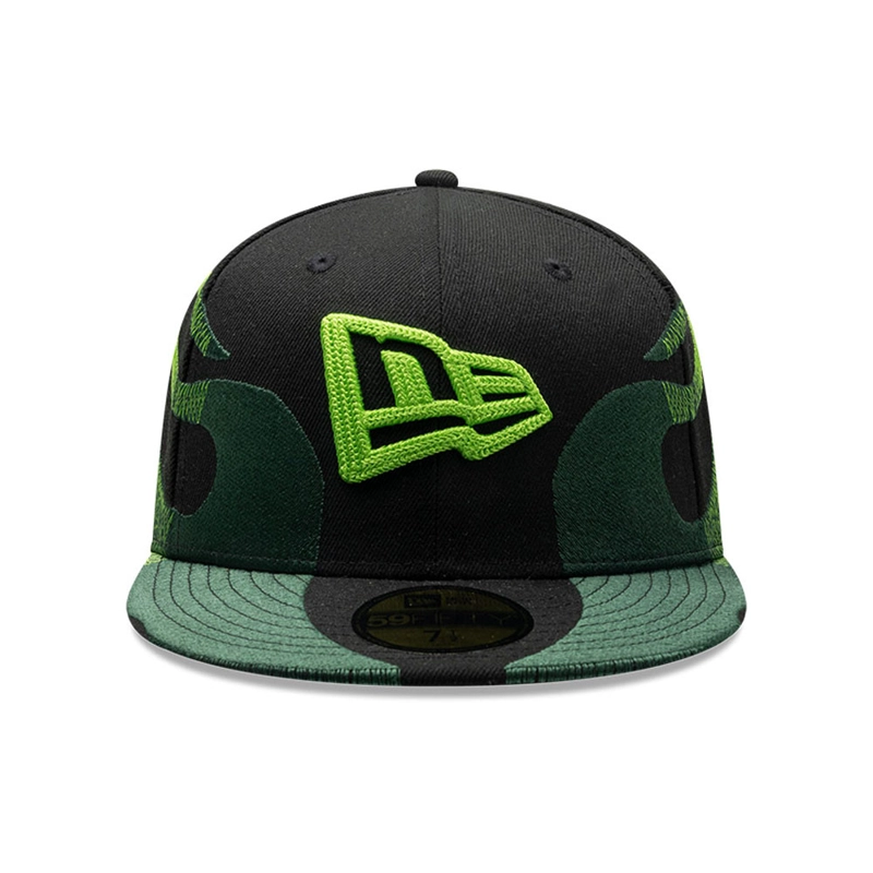 GORRA 59FIFTY NEW ERA FLAME NEGRO - 2