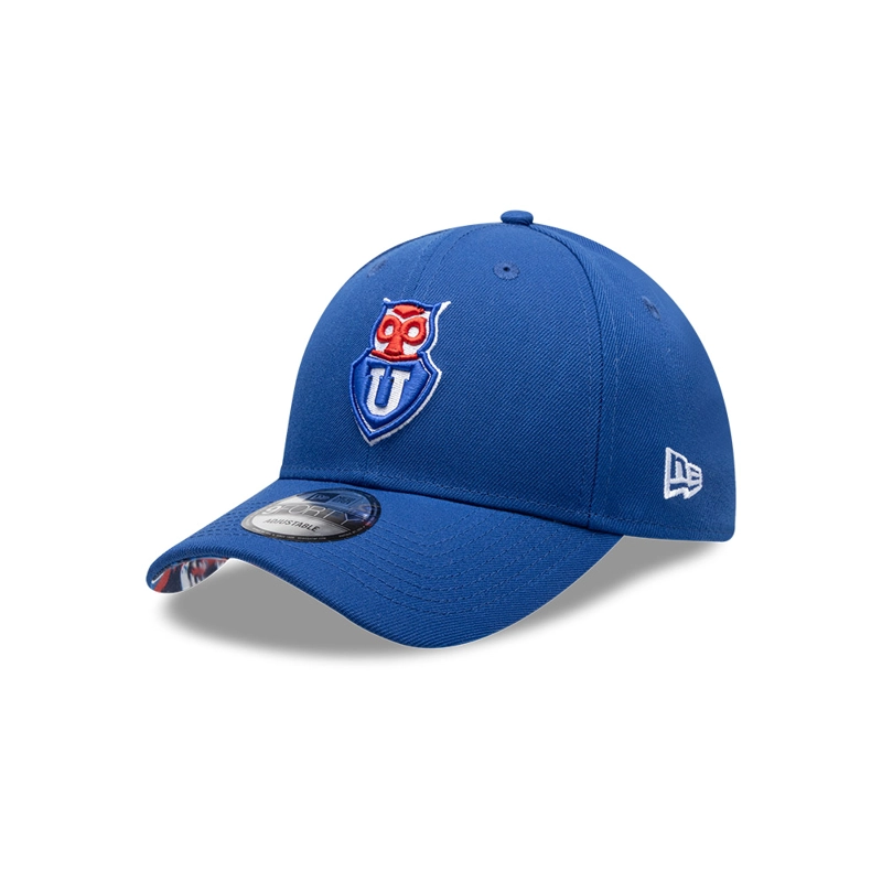 GORRA NEW ERA 9FORTY UNIVERSIDAD DE CHILE FUTBOL AZUL. - 1