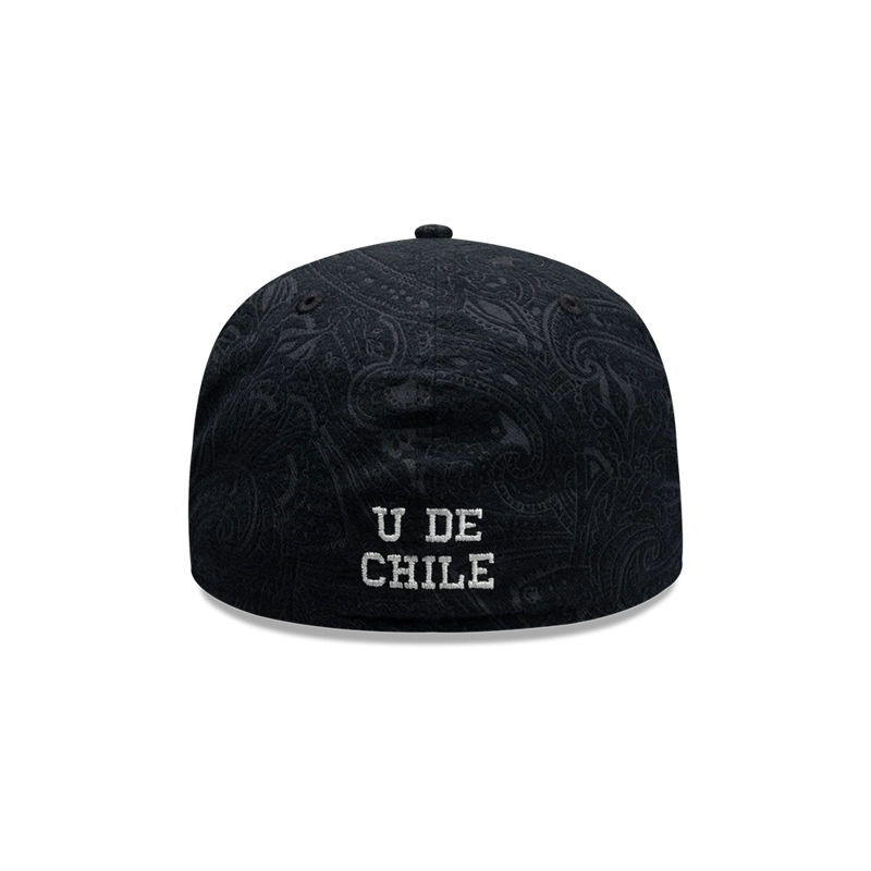 GORRA NEW ERA 59FIFTY UNIVERSIDAD DE CHILE FUTBOL NEGRO - 4